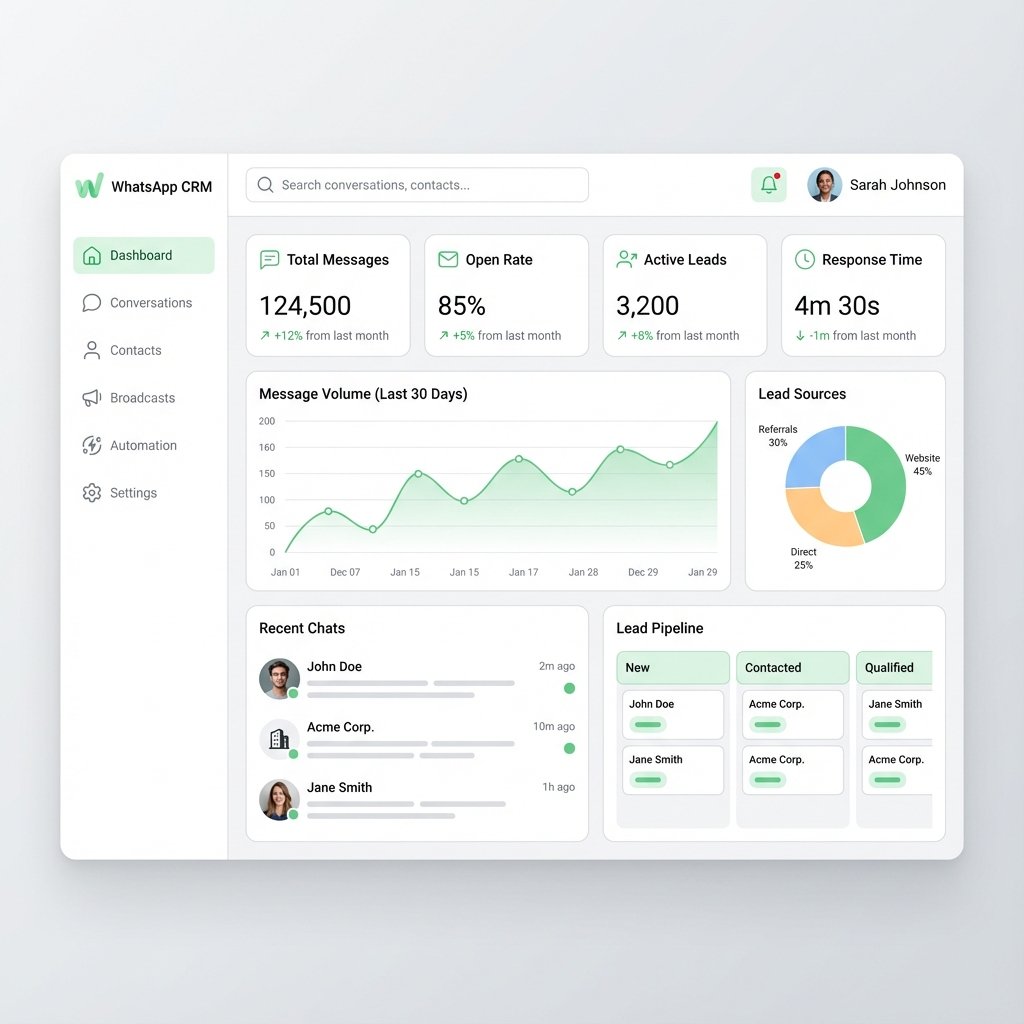 Qufre CRM Dashboard